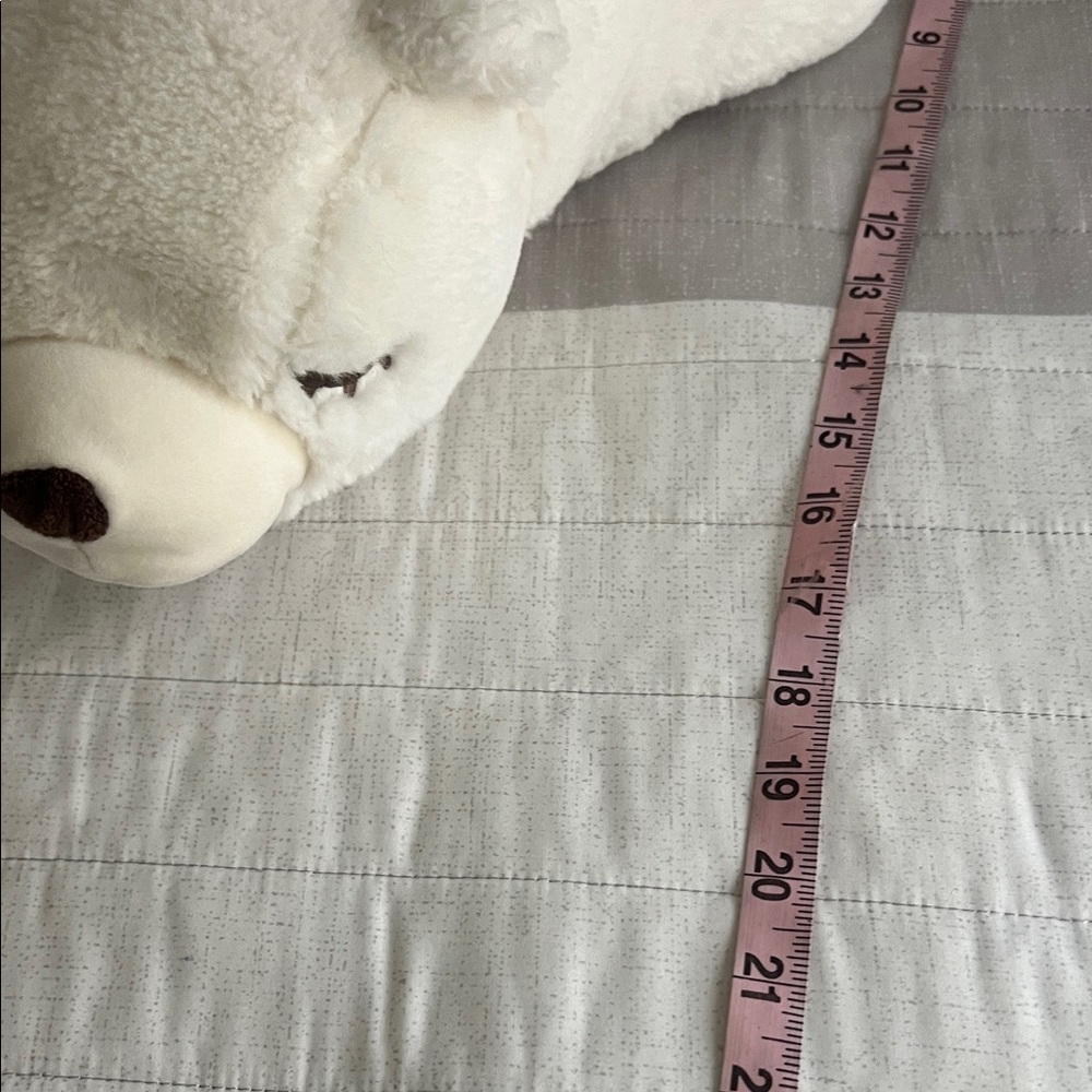 Minisolife White Sloth Plush 20"
Long Laying Lying Sleeping Closed Eyes - Picture 12 of 13